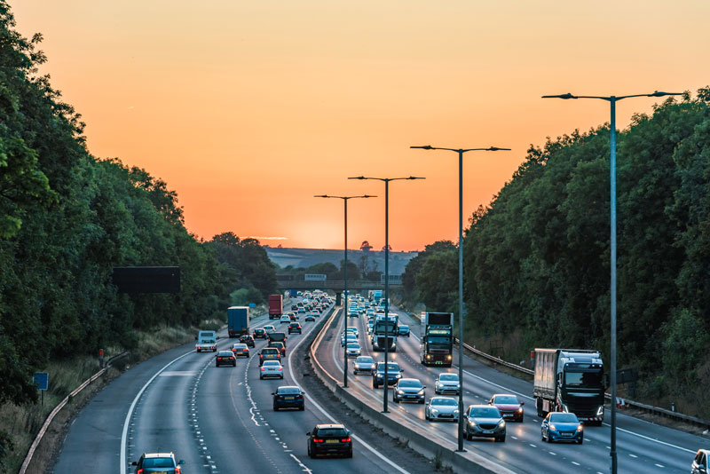 Traffic-on-motorway