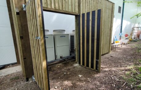 JCW absorbent enclosure Amazon Southampton finished installation 4